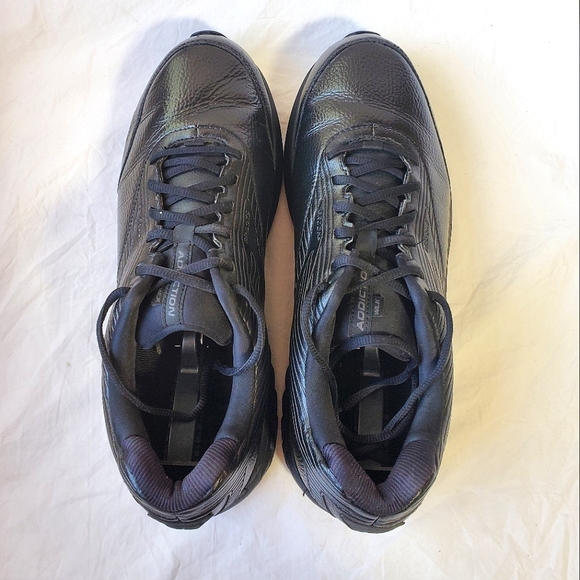 Brooks Mens Addiction Walker 2 Leather Walking Shoes Black Size 13 D 1103181D072 - Picture 6 of 9